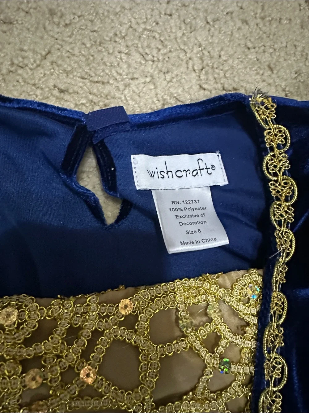 Chasing Fireflies Wishcraft Renaissance Princess Dress Kid's Halloween Costume